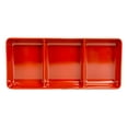 thumbnail image 5 of Pack Of 6 Melamine 3 Partition Condiments BBQ Oil Soy Sauce Dipping Bowls Dishes, 5 of 5