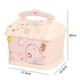 thumbnail image 2 of Hucha Kawaii, caja para billetes, tarro para guardar monedas con cerradura, decoración del hogar (B) Hugtrwg Libre de BPA, 2 of 9