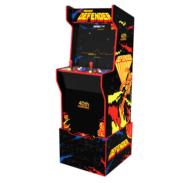 Arcade 1UP Riser Classic Arcade Machine Home Upright Standing Video Game Cabinet 