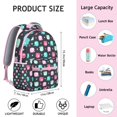 thumbnail image 6 of Elephant and Geometric Pattern Backpack - Waterproof School Bag for College, Fashionable Laptop Backpack, Cute Gift, 6 of 6