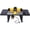 Black, variant on Powerful 8-Inch Electric Polisher Bench Buffer Grinder 5A with 4PCs 80Ply Thic Buffing Wheels for Polishing Metal, Jewelry, , Wood, Jade, Plastic - CSA Certified