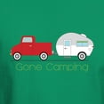 thumbnail image 3 of CafePress - Gone Camping T Shirt - Men's Classic Graphic Cotton T-Shirt, 3 of 4