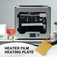 thumbnail image 5 of 2pcs Heater Film Heating Plate 50W 24V Polyimide Adhesive Heat Pad 135mmx95mm, 5 of 6