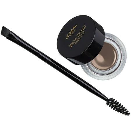 Brunette Brow Color - L'Oreal Paris Brow Stylist Frame and Set, Light Brunette