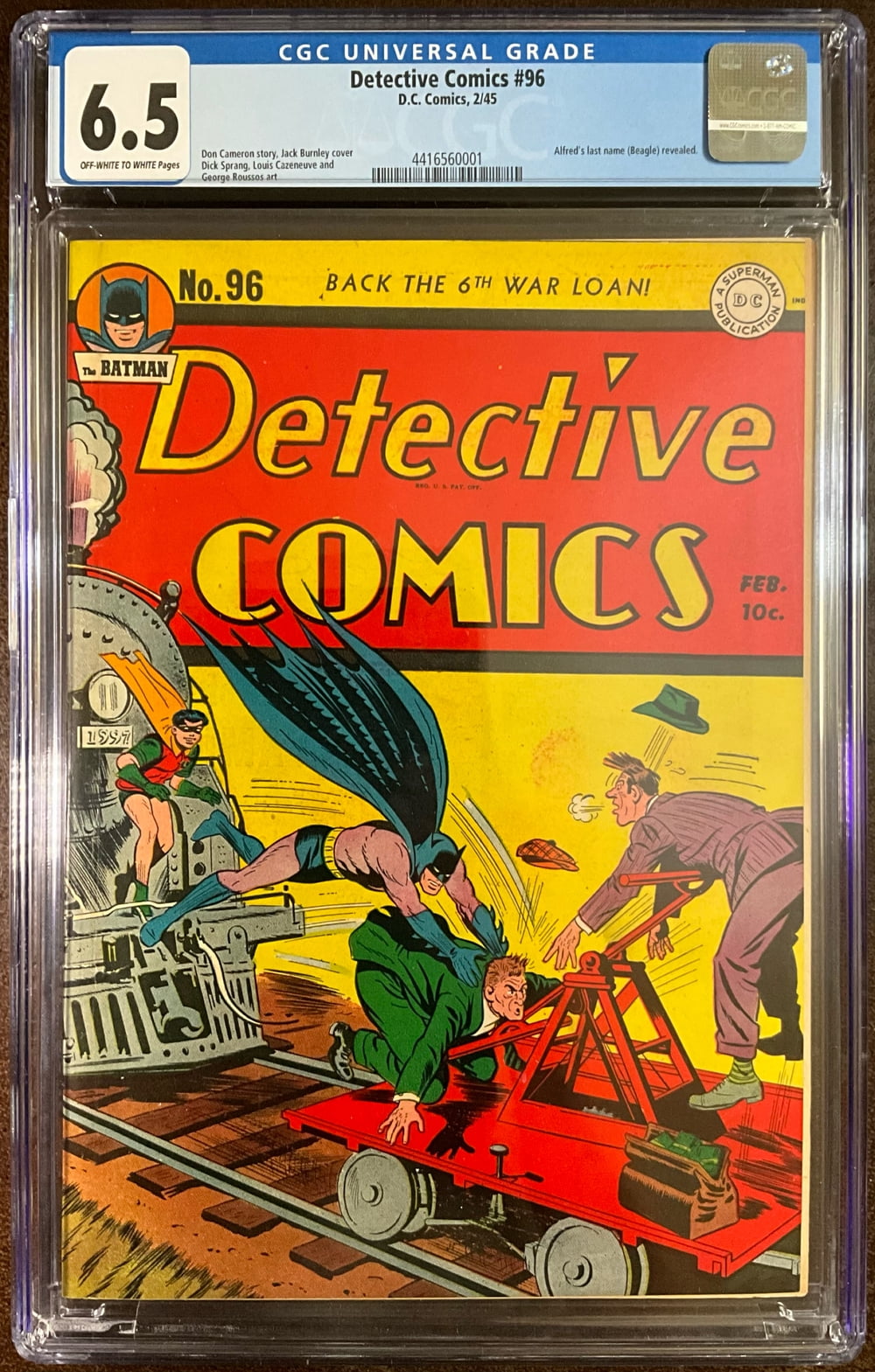 Cover of Detective Comics #96