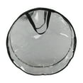 thumbnail image 5 of Trayknick Christmas Wreath Storage Bag - Round PVC Transparent, Dustproof Design, Easy to Carry Handle (1/2 Pcs), 5 of 8