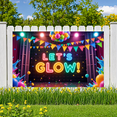 thumbnail image 5 of Neon Theme Glow Party Banner Colorful Design for Dance Party Indoor Event Celebration, 5 of 9