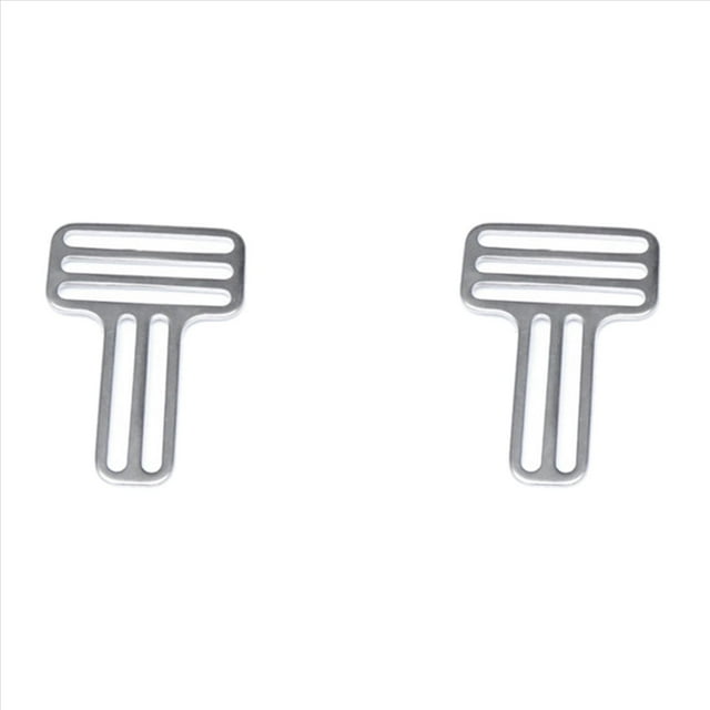 2X Correa de Correa de Montaje Lateral de Buceo de Acero Inoxidable Compatible con Correas de 5cm Accesorios BCD Duraderos-Estilo 4