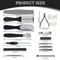 thumbnail image 3 of Foot Care Tool Set - Pedicure Kit & Foot Care Tools, Foot Rasp Dead Skin Remover for Home & Salon Use, Sets & Kits Easter Mother'S Day Pedicure, 3 of 9
