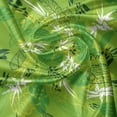 thumbnail image 5 of Ambesonne Forest Valance Pack of 2, Jungle Scene Monstera Leaves, 54"X18", Lime Green Evergreen, 5 of 5