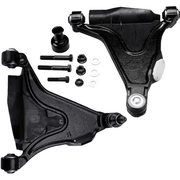 CCIYU Front Lower Left and Right Control Arm with Ball Joint fit for 1998-2000 for Volvo V70 2pcs Suspension Kit