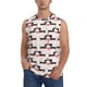 thumbnail image 1 of Fotbe Dachshund And Hearts Men's Camiseta sin Mangas Estampada para Hombres, Playera Casual para Gimnasio, Entrenamiento, Playa-XX-Large, 1 of 7