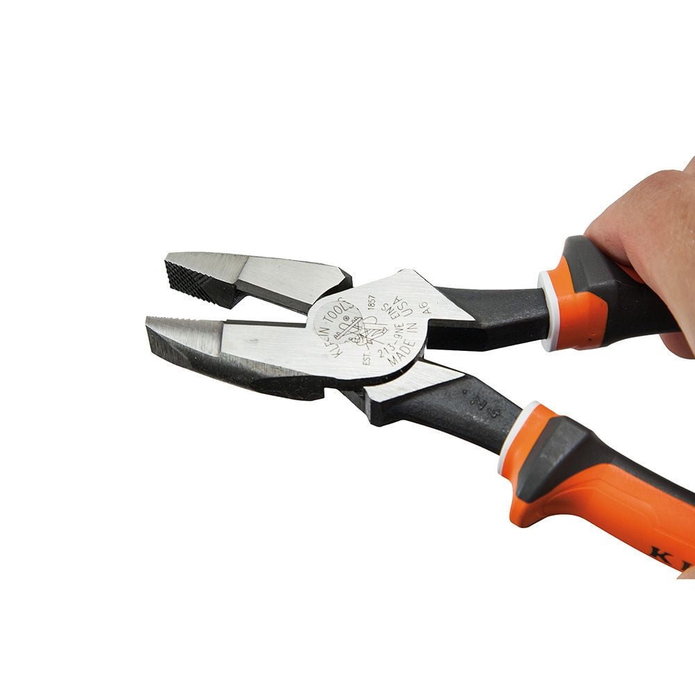 Klein Tools 9In Side Cutting Pliers Slim Handle
