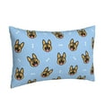 thumbnail image 2 of Fotbe German Shepherd Puppy Pillow Cases - Envelope Closure - Luxury, Extra Soft, Cooling Pillow Covers - Wrinkle, Fade, Stain Resistant-20"x30", 2 of 9