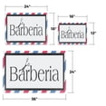 thumbnail image 3 of Barberia Vinyl Decal 5 Pack of 24 Inch x 36 Inch Weatherproof Heavy-Duty Adhesive Backing | Spanish Barber Shop Sign, Grooming Services, Professional Look | Made in USA, 3 of 6