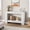 Antique White-A, variant on Towallmark 47" Long Console Tables for Entryway, 2-Tier Wooden Narrow Sofa Table Behind Couch, Farmhouse Entryway Table for Entrance, Living Room, Hallway, Foyer, Rustic Brown