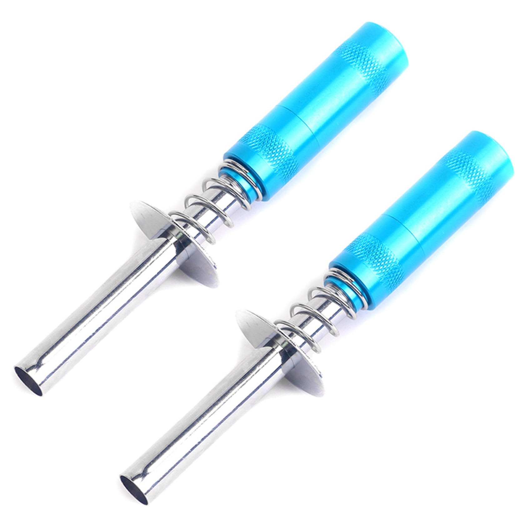 2X AA Battery Glow Plug Igniter Ignition Starter Tools for 1 10 RC Car Blue