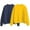 *Dark Purple, variant on Women's Casual Long Sleeve Sweatshirt Tops Mock Turtleneck Lightweight Tunic Fall Pullover Solid Color Fleece Lined Hoodie Loose Thick Baseball Jacket High Collar Autumn Winter Yellow+Purple L