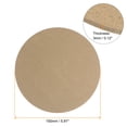 thumbnail image 2 of Uxcell Unfinished Wood Circles Disc Cutouts, 6" Wood Round Slices, 0.12" Thick 3 Pack, 2 of 6