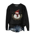 thumbnail image 1 of Zhanying Womens Fall Sweaters Soft Knit Family Festive Sweater Plus Size Festive Holiday Pullover Sweater, 1 of 5