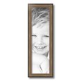 thumbnail image 2 of ArtToFrames 6x21 inch Gold with Black Edge Picture Frame, Gold Wood Poster Frame (4990), 2 of 7