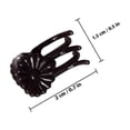 thumbnail image 2 of unbranded 100Ud Sujetadores Para Plantas Clips Para Injertos Duraderos Color Marrón Oscuro, 2 of 8