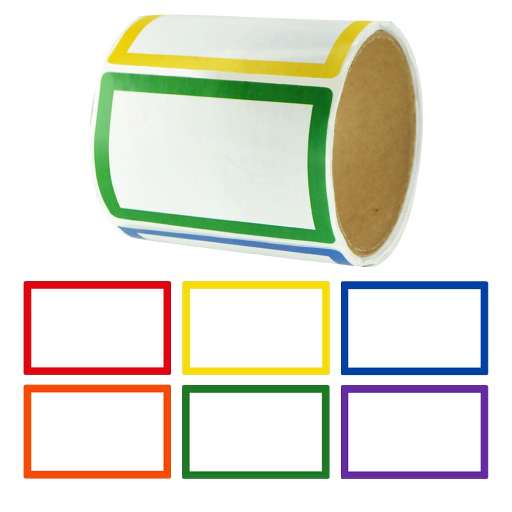 Roll of 200 SelfAdhesive Name Tag Labels