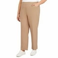 thumbnail image 3 of Alfred Dunner Womens Plus-Size Classic Allure Fit Proportioned Pant With Elastic Comfort Waistband, 3 of 5