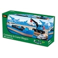 thumbnail image 1 of Brio World - 33534 Envío de contenedores y Crane Wagon | Accesorio de juguete de tren de 4 piezas para niños A Brio Brio, 1 of 2