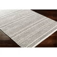thumbnail image 3 of Surya La Casa LCS-2304 60x87" Rectangle Global Cotton Area Rug in Black/Cream, 3 of 7