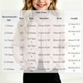 thumbnail image 4 of Xdegoge Toddler Girls Quilted Jacket Kids Lightweight Puffer Coat Button Down Long Sleeve Winter Fall Warm Outerwear, Size 3-4T, 4 of 6