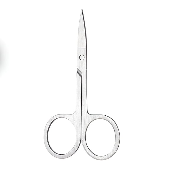 EXLEAF Small Grooming Manicure Cuticle Scissors for Facial Hair, Nail, Moustache, Eyebrow, Eyelash, Nose, Ear, Beauty, Men and Women, Stainless Steel Haircutting Scissors for Women