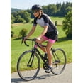 thumbnail image 5 of Qualidyne Women's Mountain Bike Shorts 4D Padded Cycling Shorts Biking MTB Bicycle Biker Shorts for Women Zipper Pockets, 5 of 8