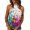 White, variant on Tank Tops for Women Camisole Summer Slim Fit Print Sleeveless Undershirt,Purple,S
