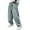 Blue, variant on Teen Boys Denim Pants Baggy Cargo Pants Elastic Waist Straight with Pocket Loose Fit Casual Kid Clothes10-11 Years