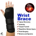 thumbnail image 5 of PULLIMORE Wrist Support Brace with Splints, Relief Carpal Tunnel Arthritis, Tendonitis, Fractures, for Left Right Hand Support Plate (L, Right), 5 of 7