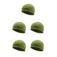 thumbnail image 3 of Qarigey 9 Unids Cooling Skull Caps Tela de malla Ciclismo Colores surtidos Cómodos accesorios de ciclismo Transpirable Poliéster Casco Liner verde 5piezas, 3 of 6