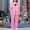 Pink, variant on LEKODE Drop Shoulder Hoodie Jogger Sets for Women 2 Piece Yoga Sets for Women Sets for Women Long Sleeve Casual Tops for Women Athletic Sets for Women Comfy Sets for Women Clothing Black L