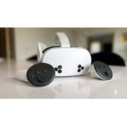 2024 New Meta Quest 3S All-In-One VR Headset 128GB Virtual Reality with Advanced Touch Plus Controllers, 1832x1920 up to 120 Hz Refresh Rate LCD, Enhanced Graphics, Mytrix Carrying Case