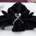 thumbnail image 1 of Weddingstar 8437 Porte-serviettes Diamant Plaqué Argent, 1 of 2