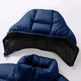 thumbnail image 6 of Xdegoge Mens Hooded Puffer Vest Sleeveless Winter Jacket Thick Insulated Warm Quilted Gilet Full Zip Windproof Outerwear for Cold Weather Casual Outdoor Layering, 6 of 7