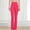 Hot Pink, variant on Yoga Pants for Women Women Fashion Solid Color High Waisted Fitting Boot Cut Yoga Full Length Pants