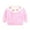 Pink, variant on Povozer Girls Sweater Pullover Crew Neck Warm Patterns Casual Knitwear(Pink,3-4 Years)
