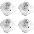 thumbnail image 1 of E27 Screw-in Ceiling Socket, E27 Garage Socket, Socket Holder for LED Bulb, Ceiling Light Base E27 Socket, White Plastic Lamp Base for Wall Lamp, Pack, 1 of 5