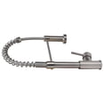 thumbnail image 1 of Loewten G1/2 Kitchen Sink Faucet Copper Iron Rubber Kitchen Spring Type Sink Faucet For Farmhouse Utility,Spring Kitchen Faucet,Silver Kitchen Faucet, 1 of 8