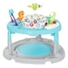 Smart Steps Bounce N' Glide 3-in-1 Activity Center Walker with Removable STEM Toys, Jungle Life Blue