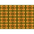 thumbnail image 1 of Ahgly Company Indoor Rectangle Patterned Mahogany Brown Area Rugs, 6' x 9', 1 of 6