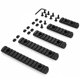 thumbnail image 1 of Rail Picatinny M Lok 5 7 9 11 13 emplacements Support de lunette Mlok Rails latéraux Picatinny en nylon Weaver, 1 of 4