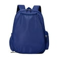 thumbnail image 3 of Mochila de tenis para deportes al aire libre, elegante, multifuncional, ligera y ajustable. Azul oscuro, 3 of 8