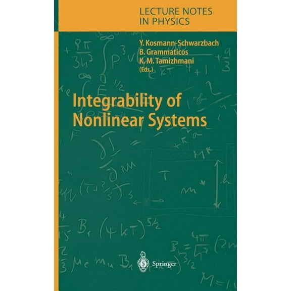 Lecture Notes in Physics Integrability of Nonlinear Systems, Book 638, (Hardcover)